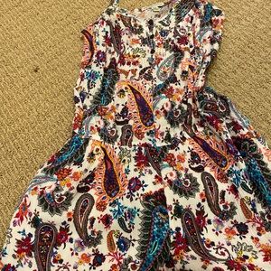 American eagle multicolor romper